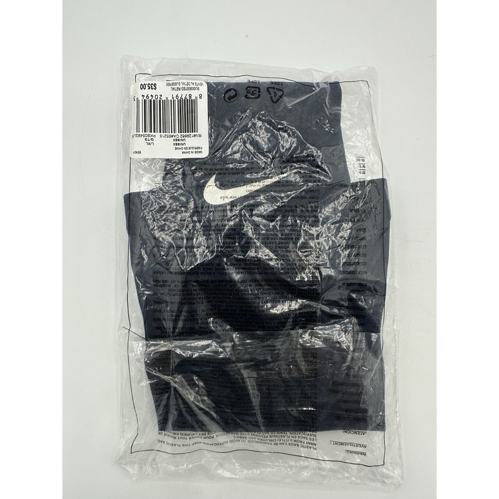 Nike Structured Training Weight Lifting Belt L/XL Black Unisex New Sealed